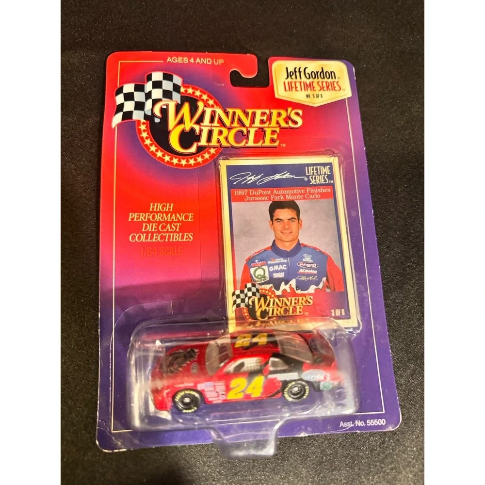 Jeff Gordon Kevin Harvick Alan Kulwicki Winners Circle NASCAR 1:64 Lot